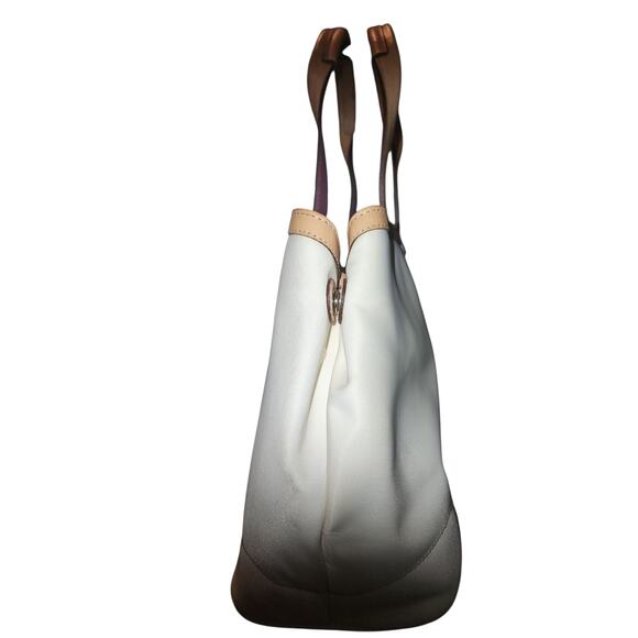 Coach Hampton Nylon Mini Tote Weekender Handbag 4275 - Picture 8 of 10